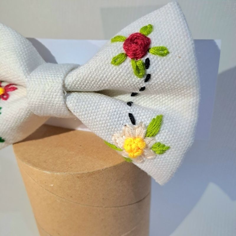 Korea Kids bows / Bando anak / Baby headband / Headband korea / Embroidery headband