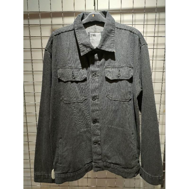 JACKET EVIL ARMY "THE CURSE GREY" THE ANSWER BANJARMASIN
