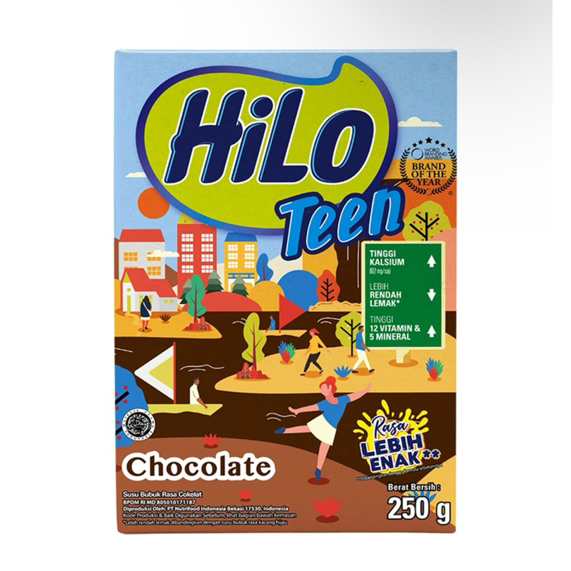 Hilo Teen hilo school Coklat 250 g