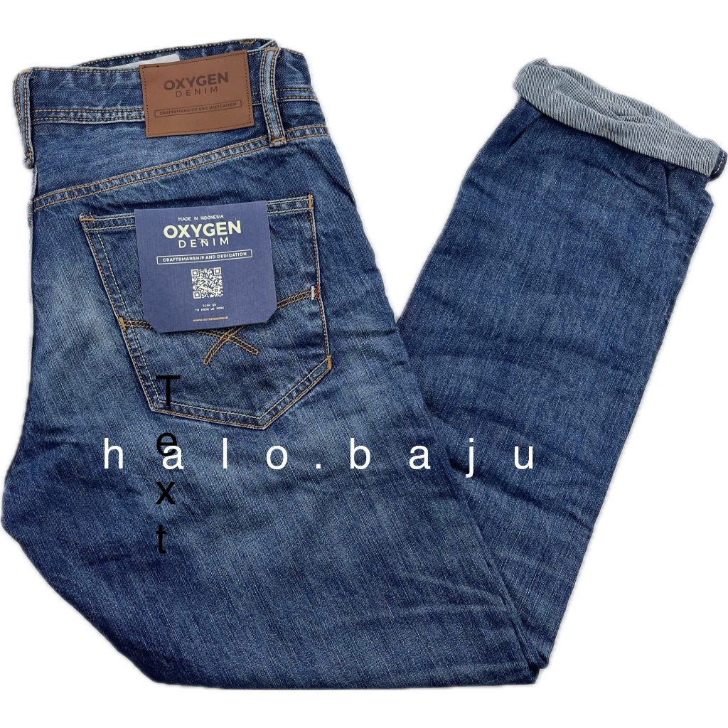 OXYGEN DENIM (706-6302) Celana Oxygen Slim Fit - Core