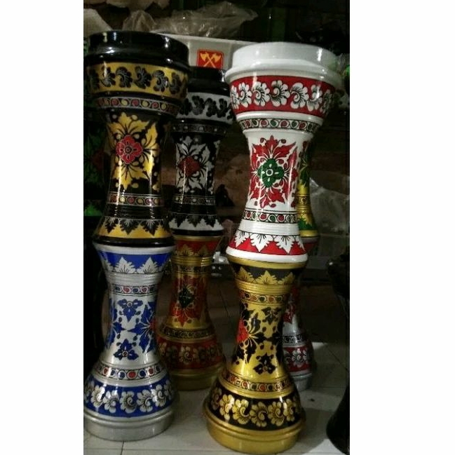 Darbuka dumbuk pinggang 8inch mika hitam dumbuk pinggang anak anak dumbuk pinggang gambus dumbuk dar
