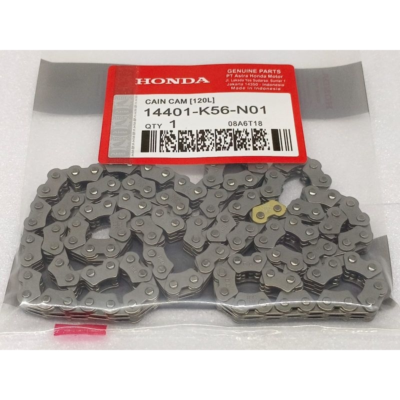 Rantai keteng Rantai kamprat New CB150R New CBR150R Supra GTR 150 Sonic 150 (K56) Ori