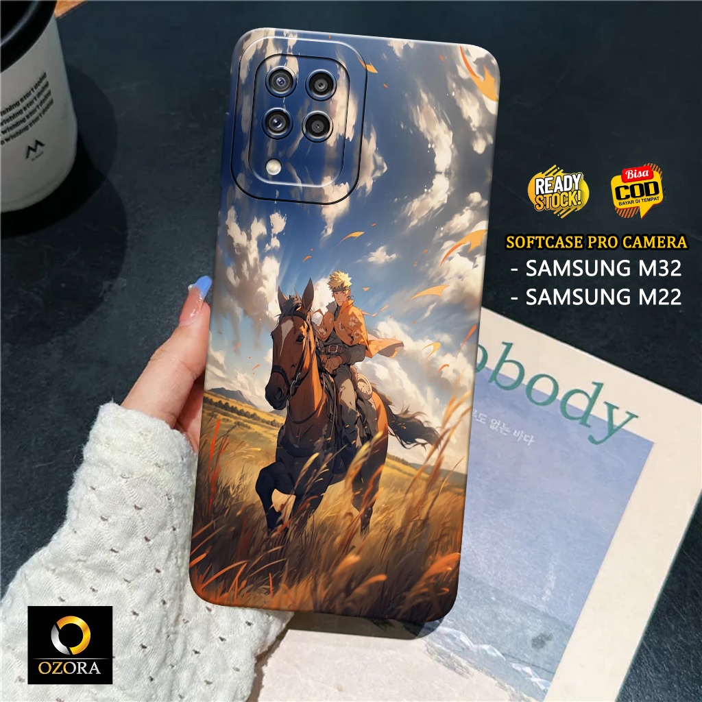 OZORA - Case SAMSUNG M32 / M22 Terbaru Fashion Case ANIME Casing SAMSUNG M32 / M22 Aksesoris Handpho
