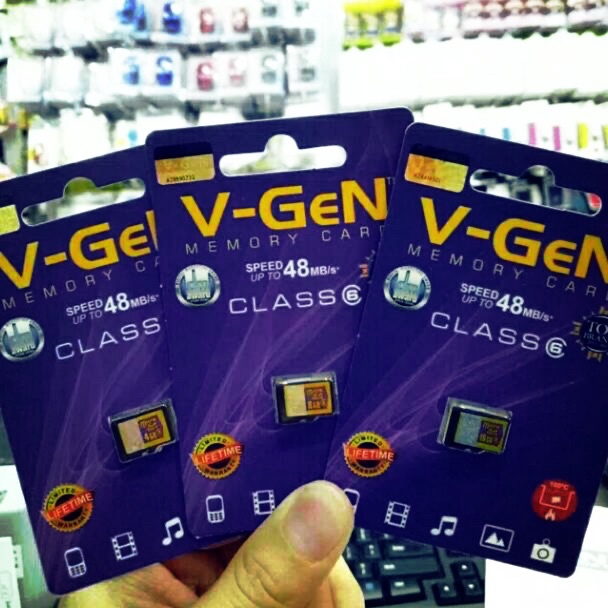 VGen MicroSD Card Class 6 4GB 8GB 16GB 32GB Memory Card Hp Vgen Kartu Memori Hp V Gen Micro SD f Q7O