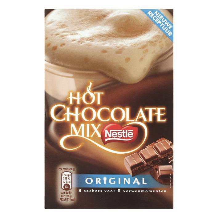 

NESTLE HOT CHOCO MIX ORIGINAL 160 GR