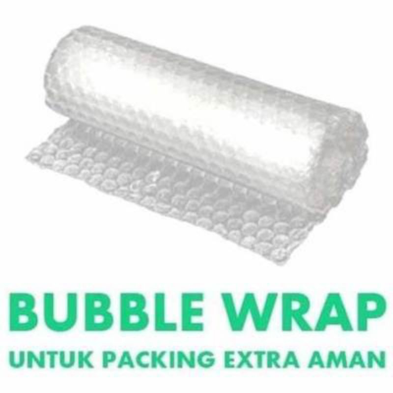 

Tambahan packing bubblewrap