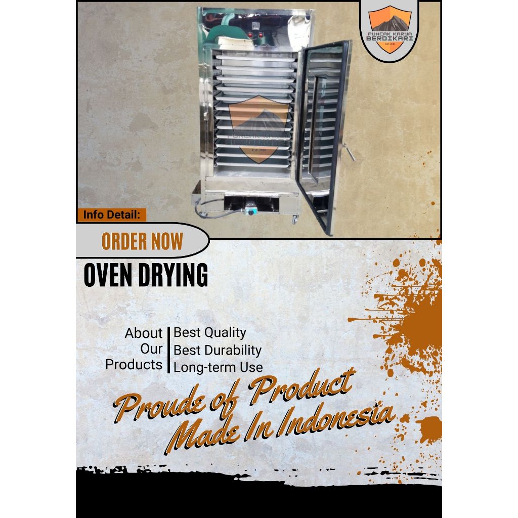 Oven Drying / Oven Dryer / Oven Makanan