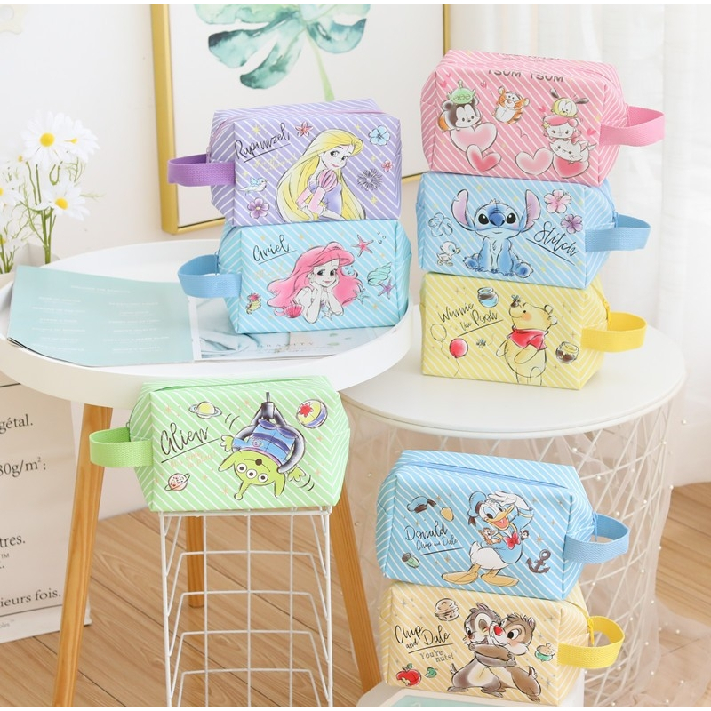 

HNK aksesoris anak pouch kotak pensil sanrio kuromi mickey pooh
