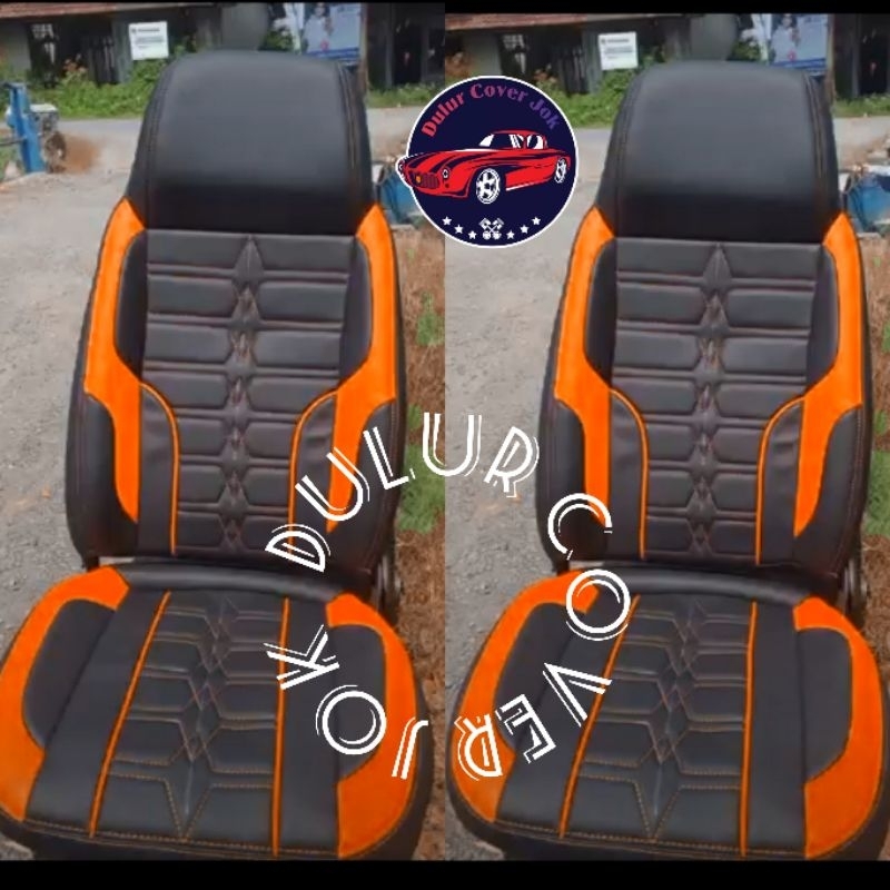 Cover jok mobil truk Mitsubishi Fuso 220ps bonus stir / Hino 500 / Giga tronton / Hino Lohan / Fuso 