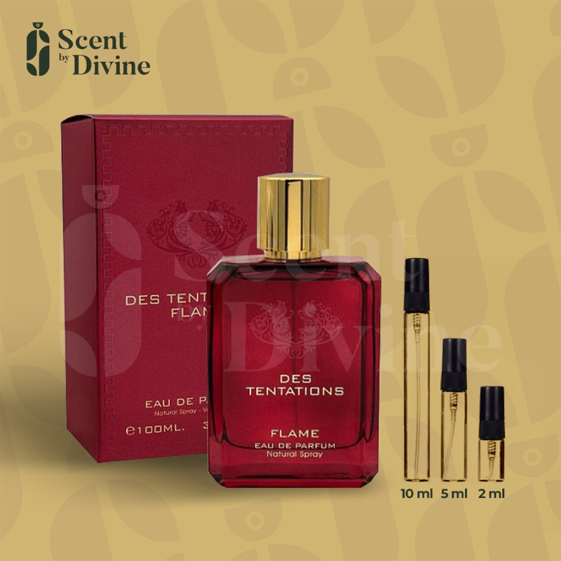 Decant Fragrance World Des Tentations Flame