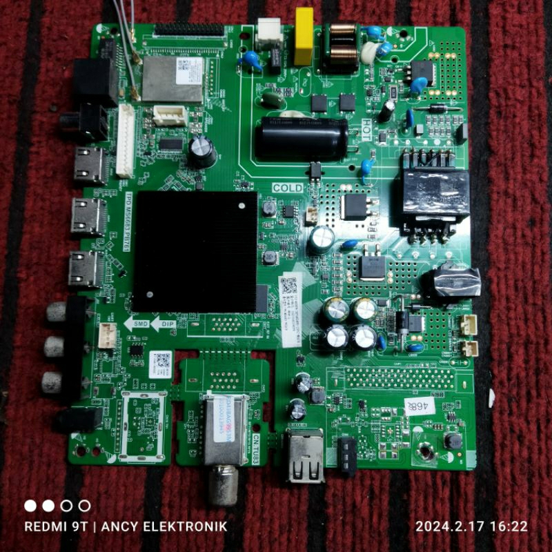 MB MAINBOARD TV POLYTRON PLD 43BAG9953M - PLD43BAG9953M - PLD 43BAG9953 - 43BAG9953