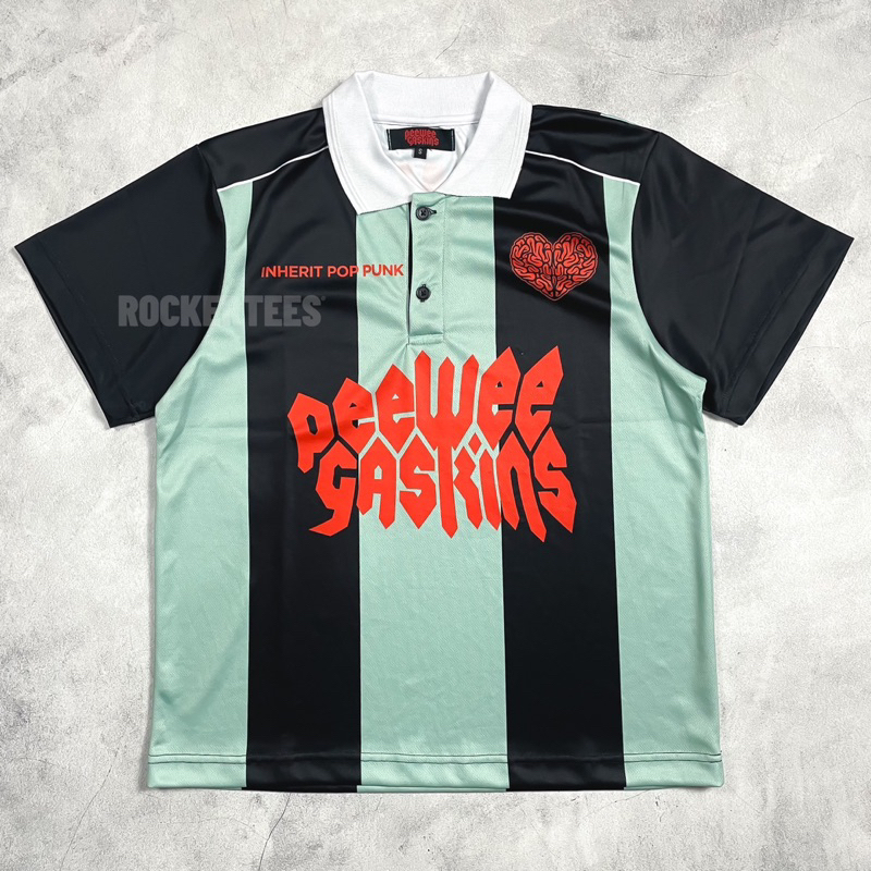 PEE WEE GASKINS - BLACK GREEN STRIPE JERSEY (HOME) | OFFICIAL MERCHANDISE