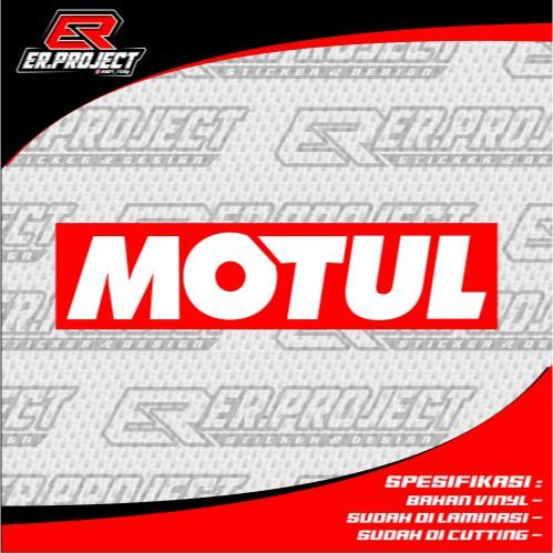 STIKER MOTUL / STIKER PRINT CUT MOTUL / OIL MOTUL