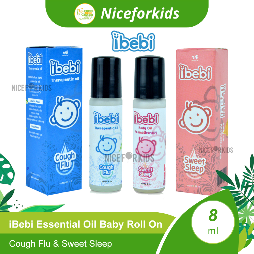 Ibebi Natural Cough Flu 8ml /  Sweet Sleep 8ml