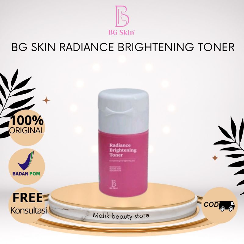 RADIANCE BRIGHTENING TONER BG SKIN / BG SKINCARE / BEAUTY GLOW SKINCARE ORI