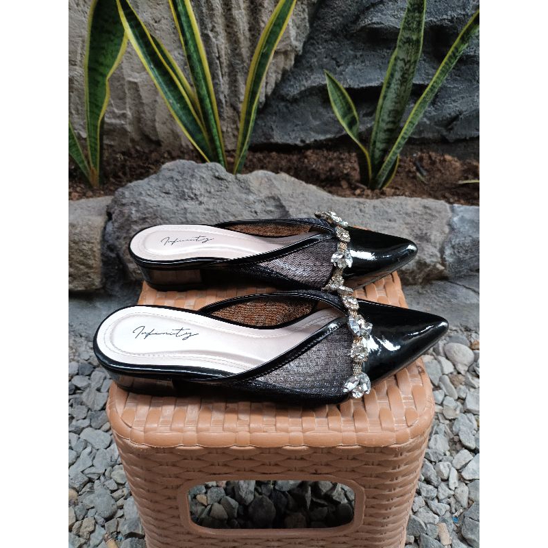 PRELOVED SANDAL / SEPATU KERJA SANDAL KONDANGAN SEPATU MULES FLAT SHOES