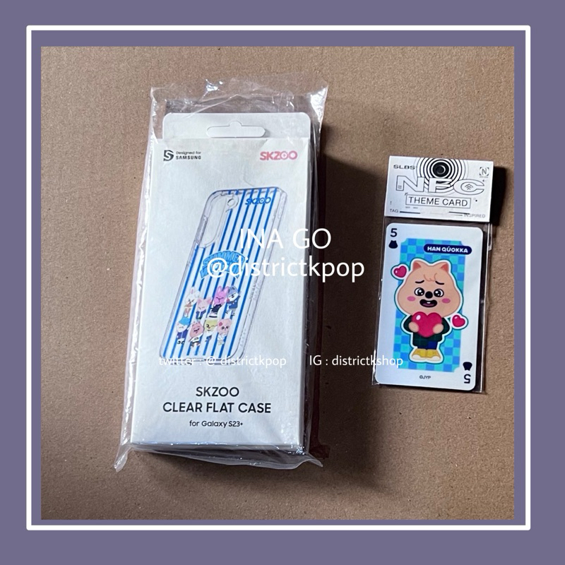 [READY STOCK] STRAY KIDS X SLBS SKZOO NFC HAN PHONECASE  SAMSUNG GALAXY 23+