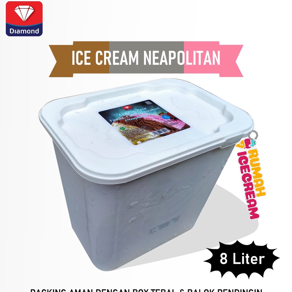 

PALING AMPUH Es Krim Diamond 8L