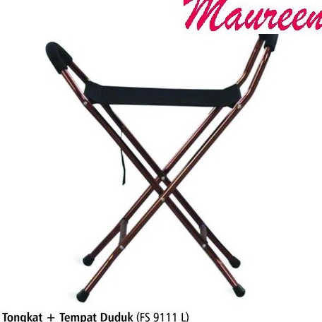 Terbaru COD Tongkat Kursi Onemed Tongkat Duduk Tongkat Jalan Bisa Buat Solat