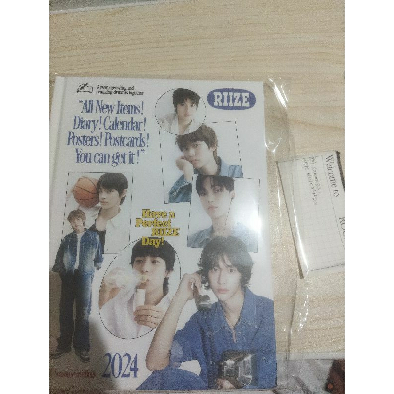 (baca deskripsi) diary sg24 riize