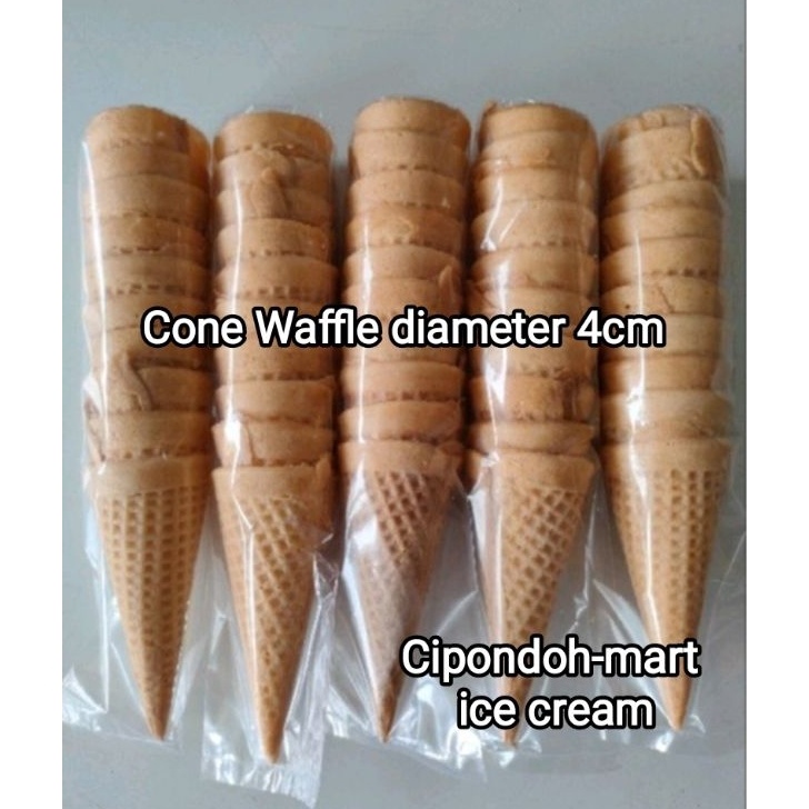 

MEGA SALE 5 pack 5 pcs CONE ORIGINAL WAFFLE 4 CM
