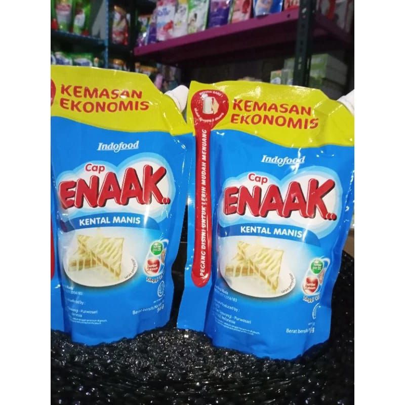 

Enaak susu kental manis pouch 545ml harga termurah