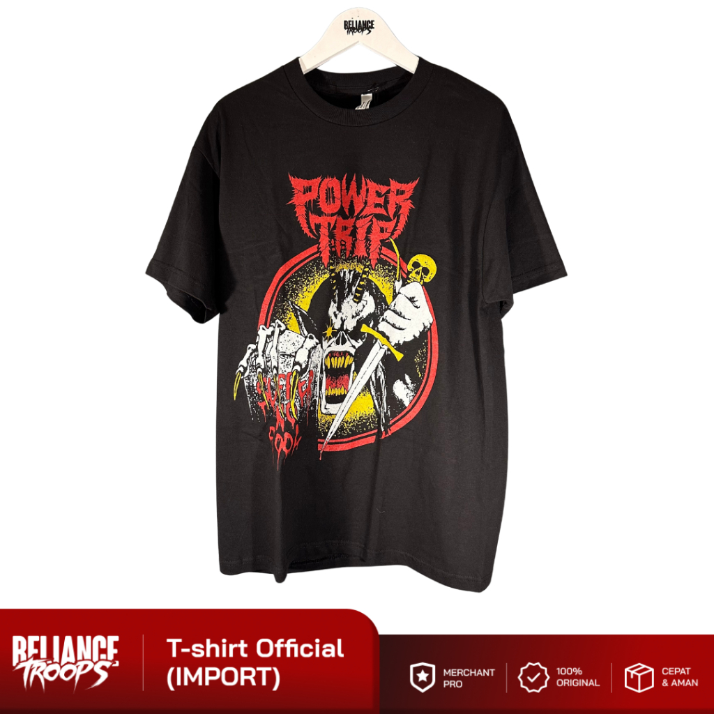 T-shirt Official | Power Trip - Suffer