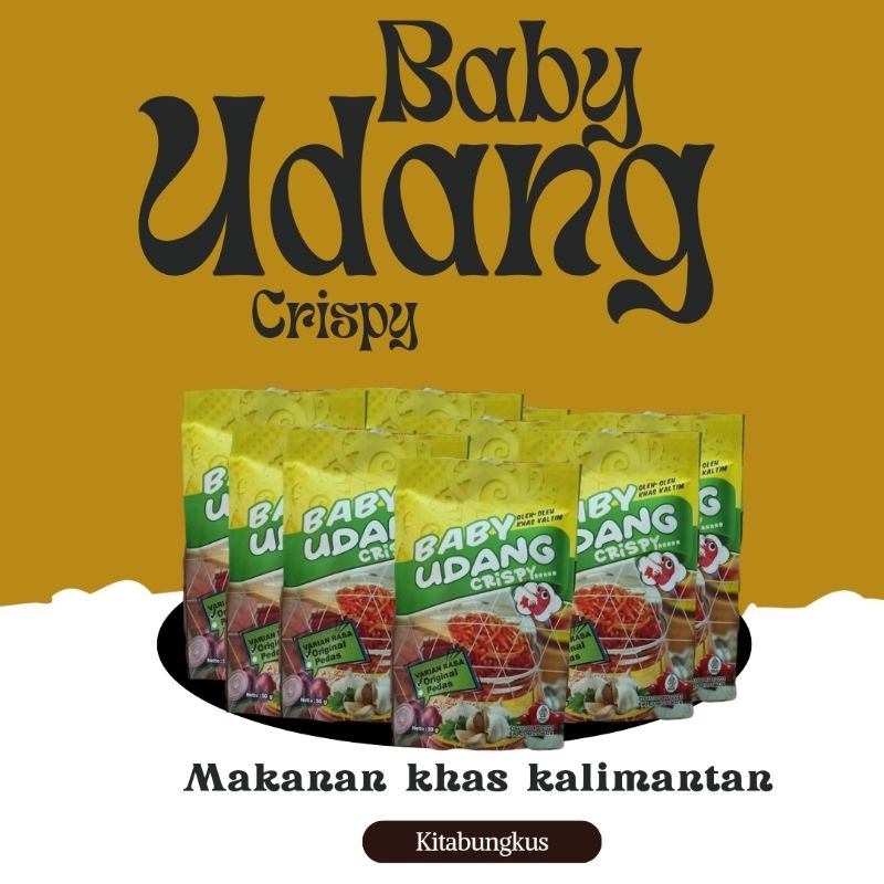 

Baby Udang crispy Aqueena