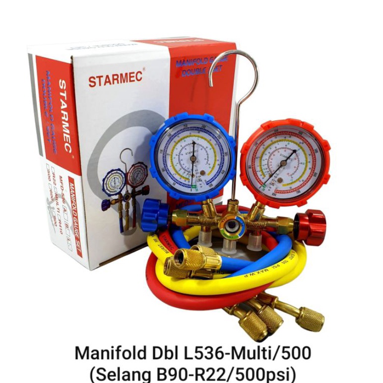 ho MANIFOLD DOUBLE STARMEC GAGANG BESI  Terlaris