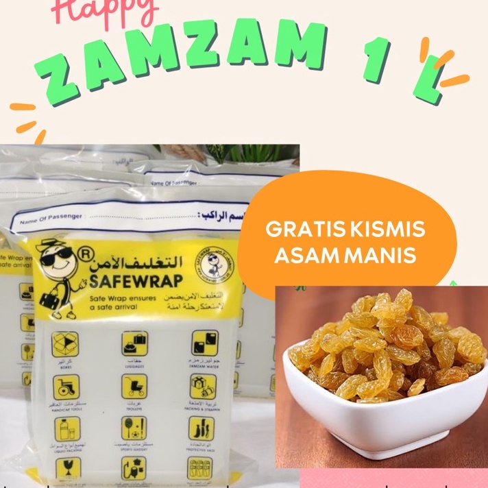 

99 BRANDS FESTIVAL ZAMZAM 1 liter Harga Grosir Free Kismis