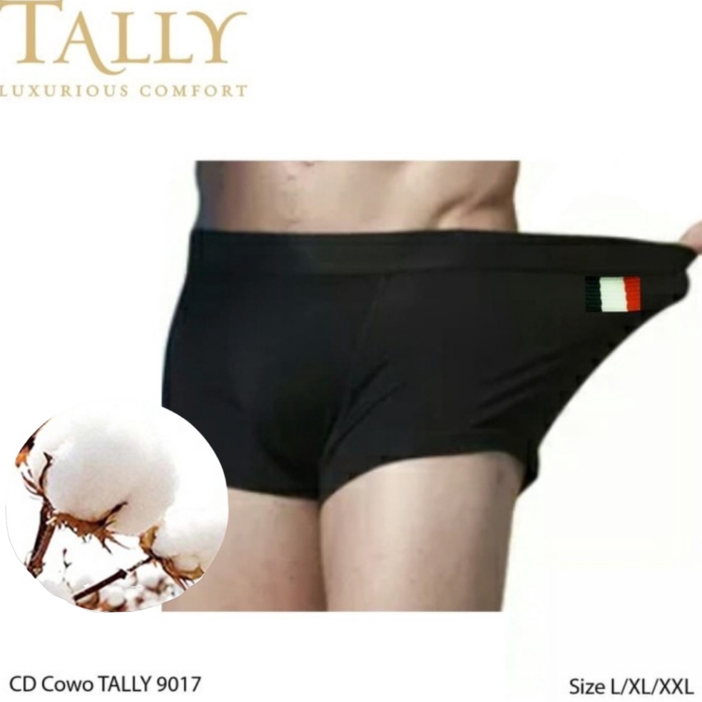 PROMO ALE TALLY CD 917 Celana Boxer PriaCowo Katun Fit to M  XXL Cd Pria Dewasa Nyaman Dipakai