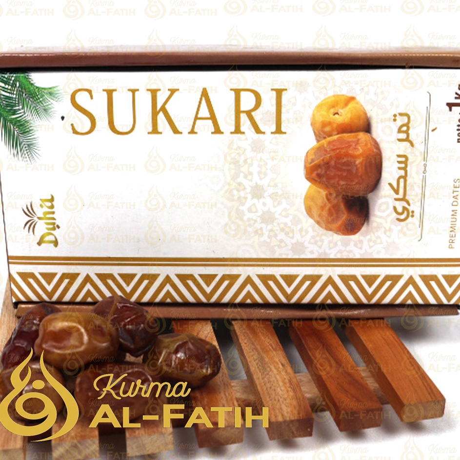 

D2289 Kurma SUKARI Sukkari Basah Kurma Sukari Raja Oleh Oleh Haji dan Umroh