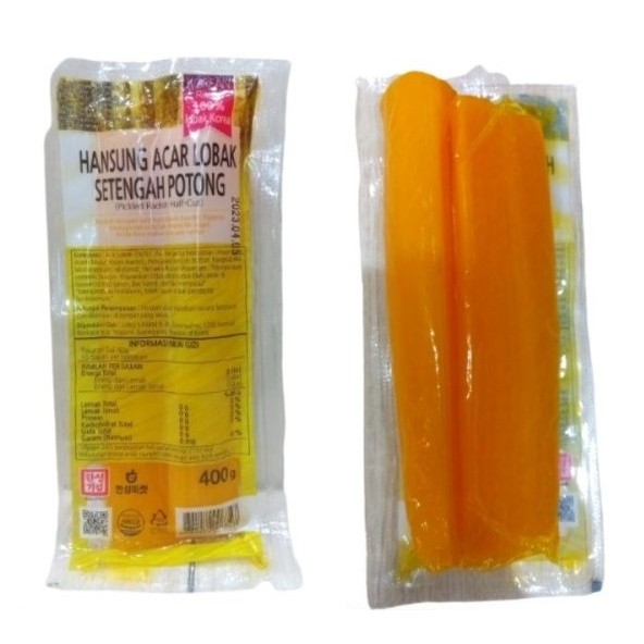 

Hansung Pikled Radish (Half Cut) 400 Gr