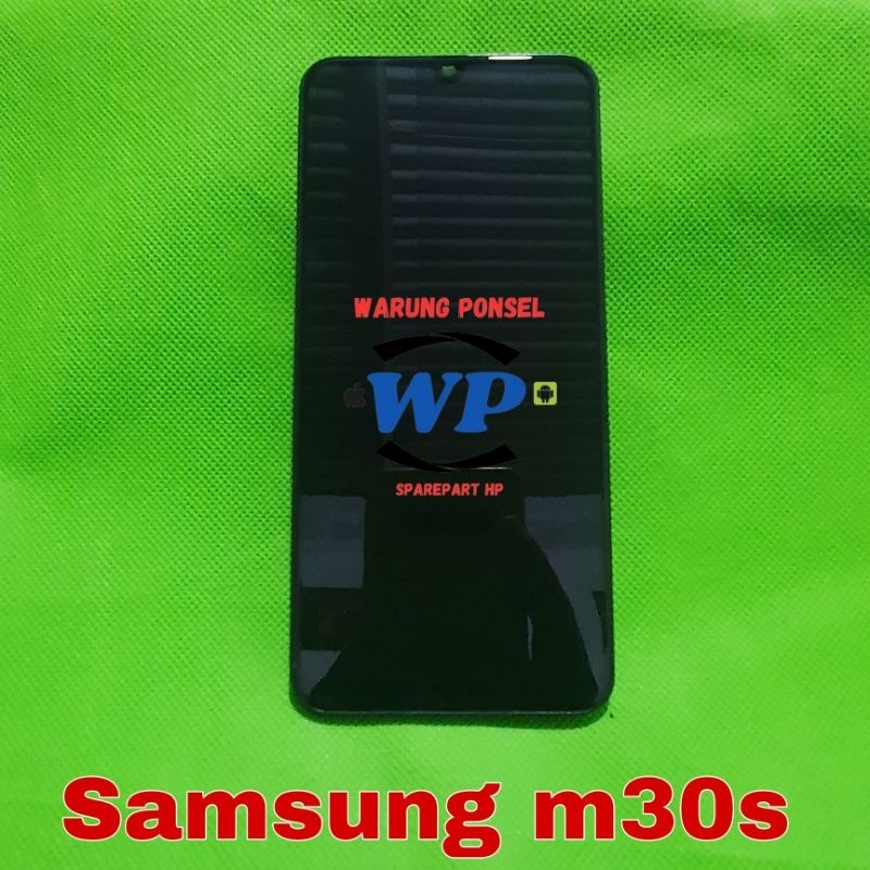 LCD PLUS FRAME SAMSUNG M30S M307/M21 M215 AMOLED ORI COPOTAN NORMAL GARANSI TES