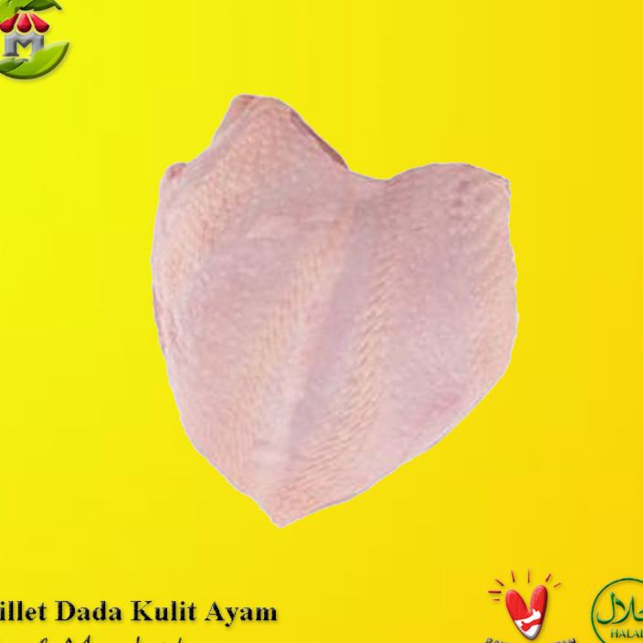 

D2289 Fillet Dada Kulit Ayam 1Kg