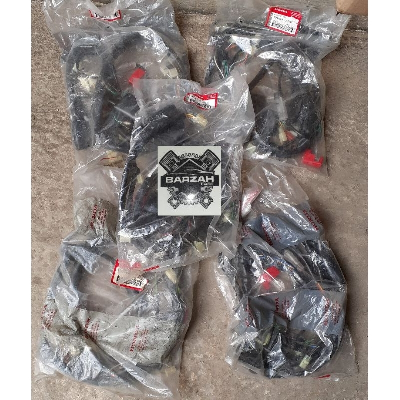 kabel body harnes wire honda tiger revo lampu satu original baru AHM