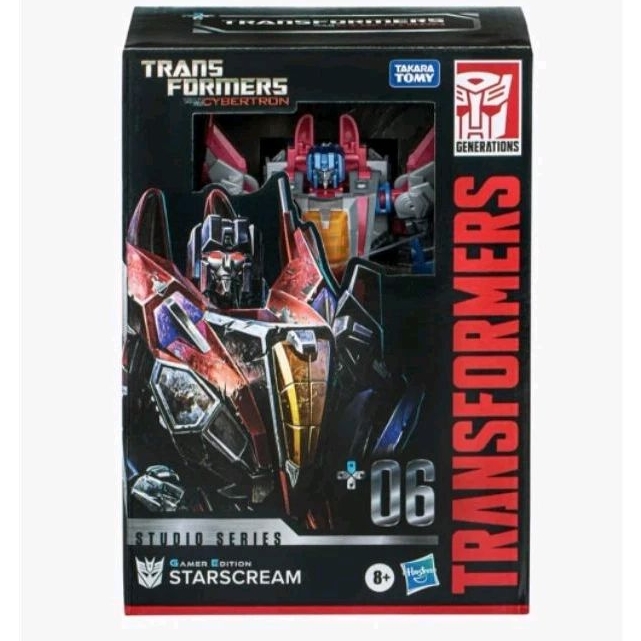 Transformers Studio Series Gamer Edition Deluxe 06 Starscream