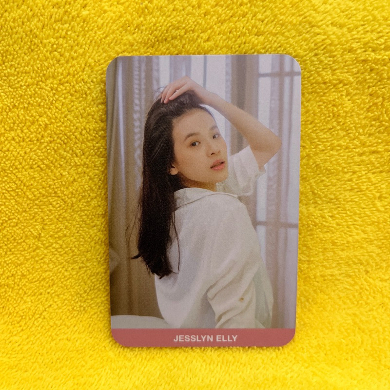 photocard jkt48 jesslyn elly the morning call official