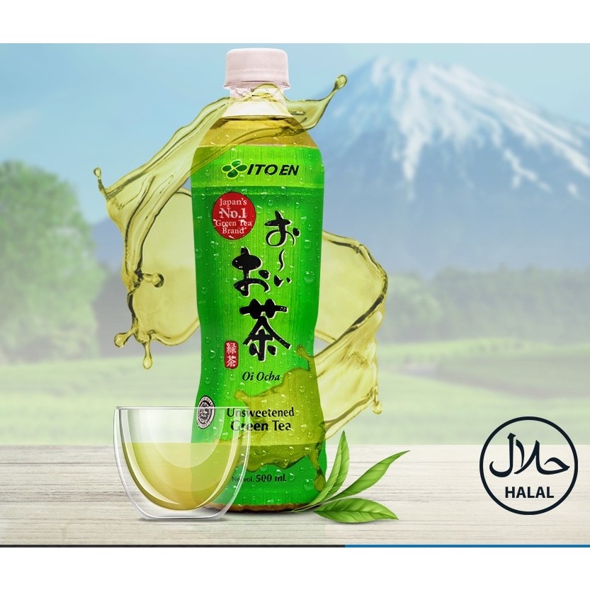 

Itoen Oi Ocha Unsweetened Green Tea No Sugar 500ml