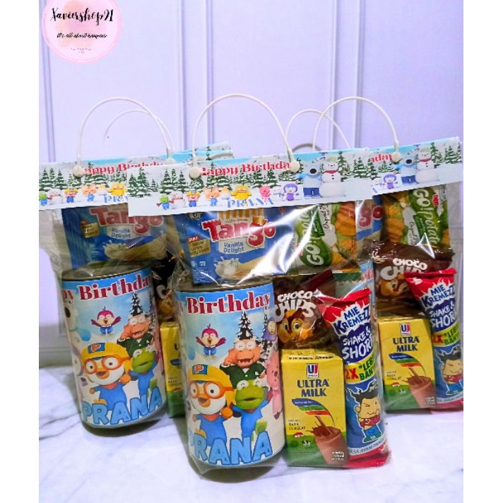 

PROMO MURAH Paket Snack Celengan Custom Kemasan Label
