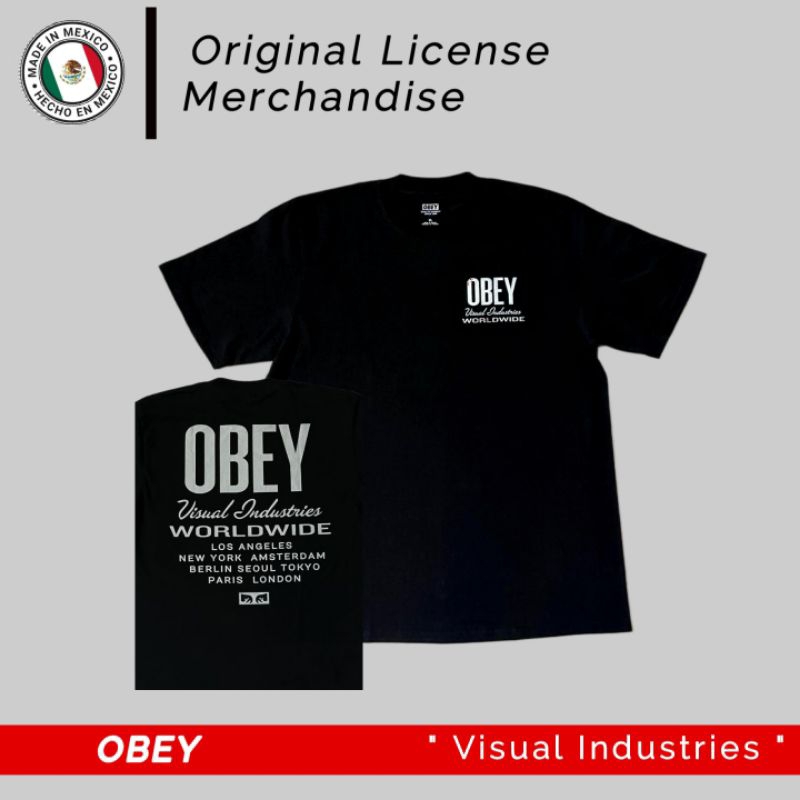 Obey Tshirt Kaos Skate Skateboard Oversized Oversize Original Authentic Branded Original Obey OBEY