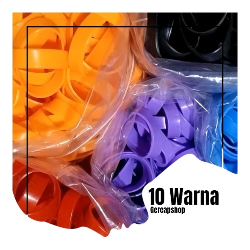 Gelang Karet Gelang Rubber polos Unisex