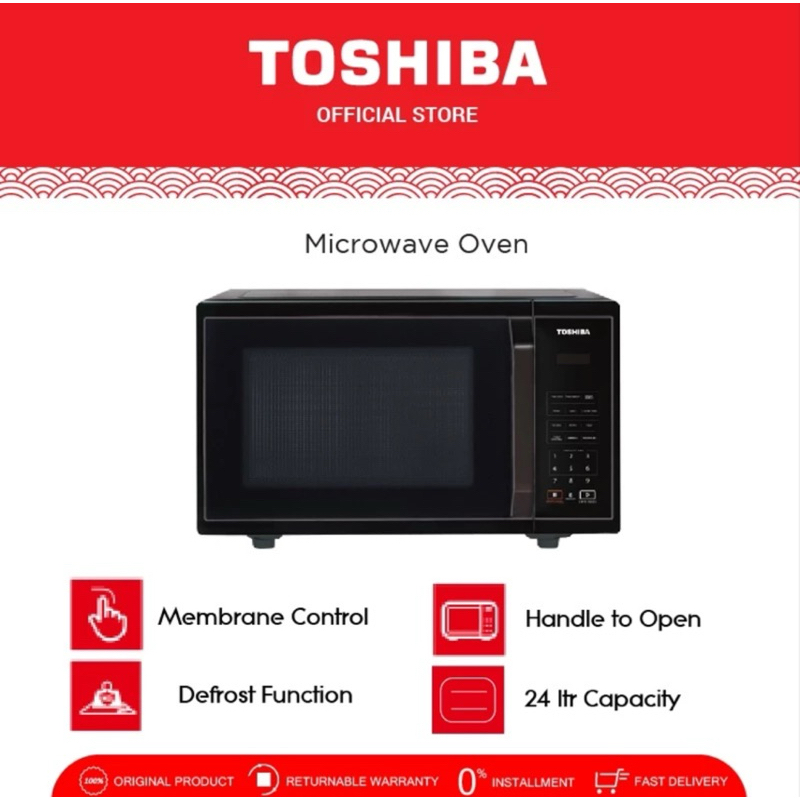 Toshiba Microwave Oven MM-EM24P-BK