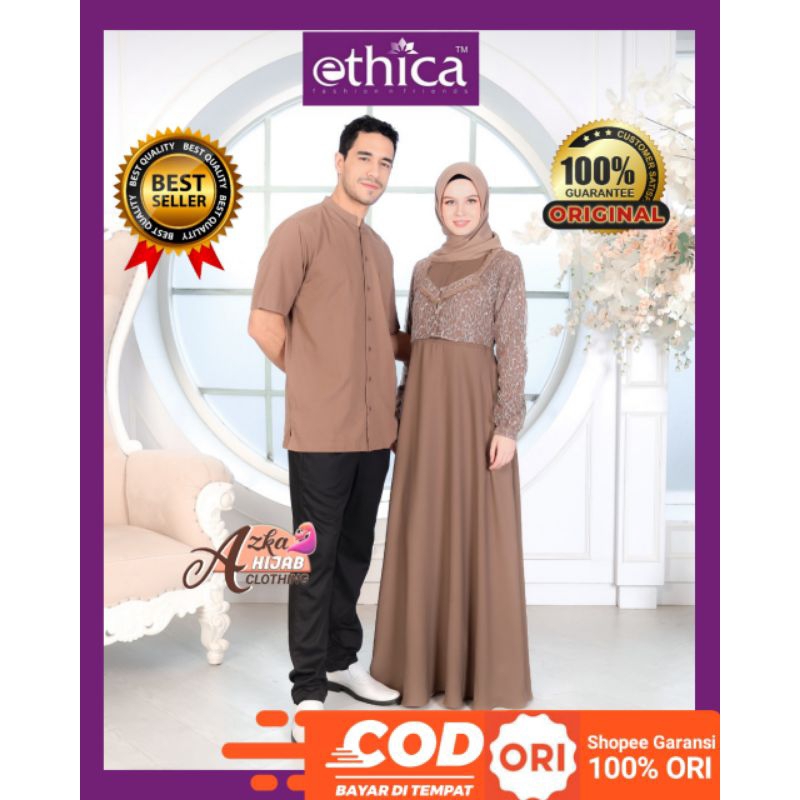 SARIMBIT ELFA COUPLE 181 CREAMY IRISH / SARIMBIT ETHICA 2024 / BAJU COUPLE PASANGAN KEKINIAN / BAJU 
