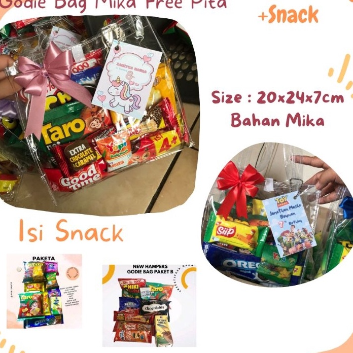 

SALE Hampers Ulang Tahun Anak Godie Bag Ultah Anak Murah Lengkap