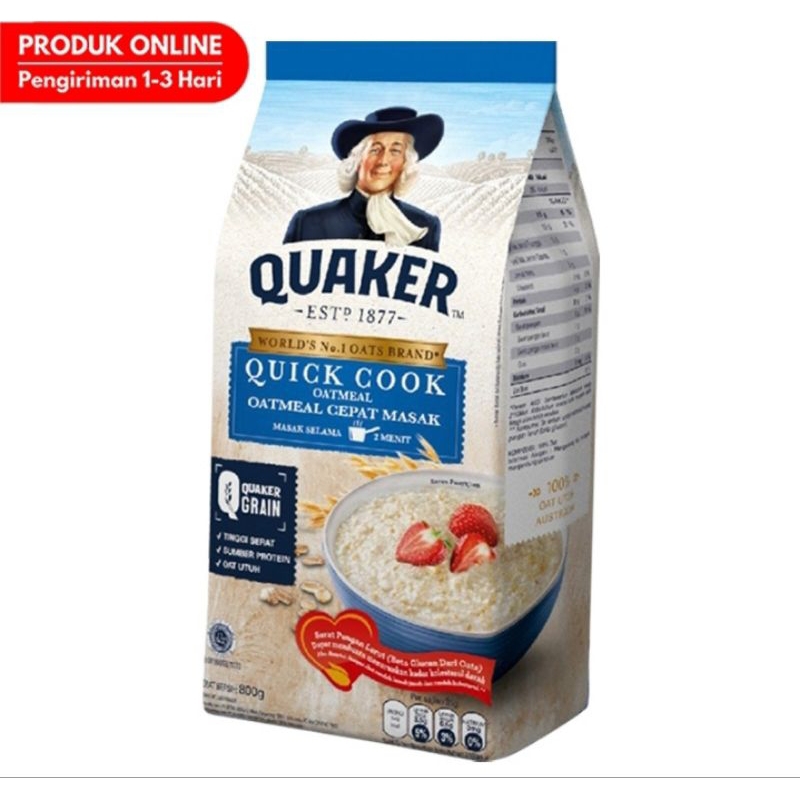 

QUAKER Quick Cook Oatmeal 800 g