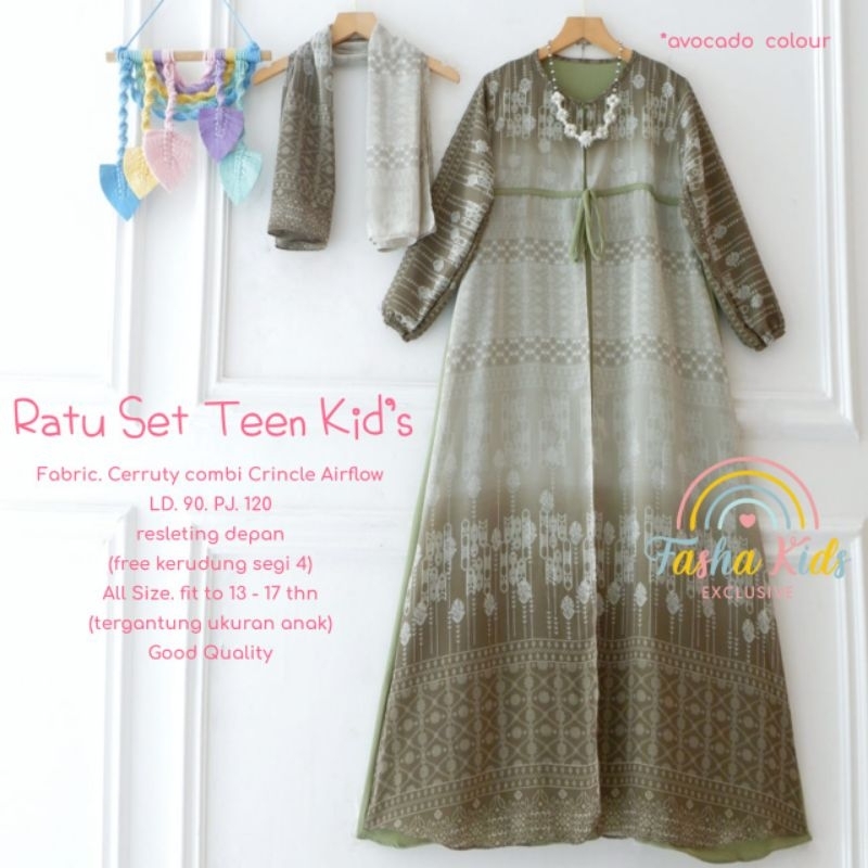 Ratu set kids by Fasha