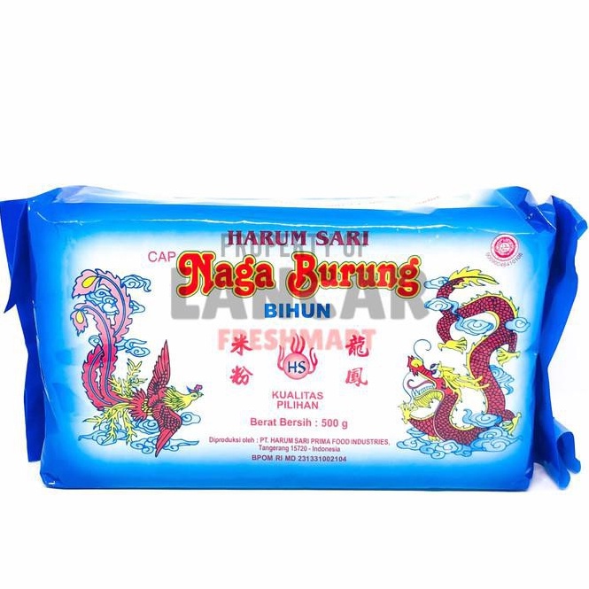 

FLASH SALE BIHUN CAP NAGA BURUNG 5GR