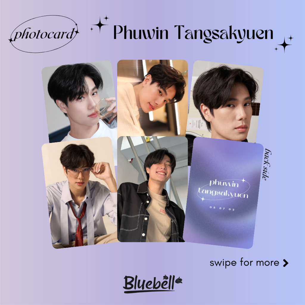 Unofficial Photocard Phuwin Tangsakyuen @phuwintang Aktor Thailand GMMTV Thaienthu Raikantopeni