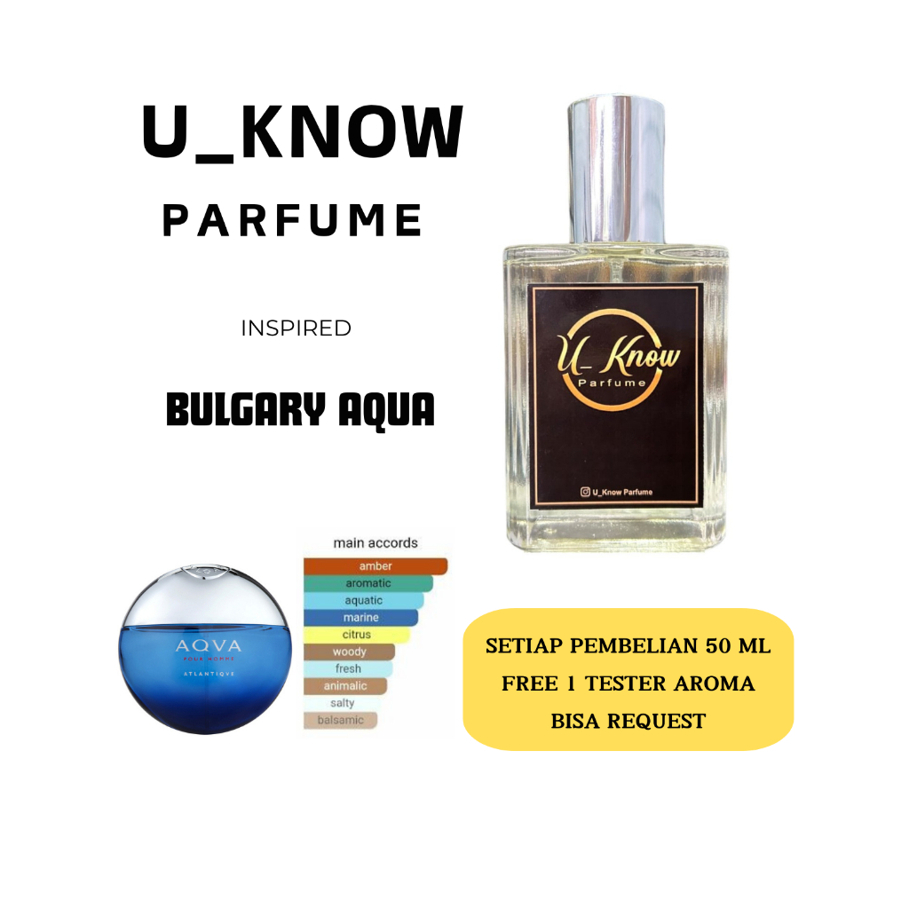 U_Know Parfume // BULGARIA AQUA // PARFUM SPORTY COWO